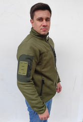 Mysia 7 cepli haki turuncu polar